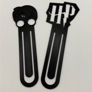Harry Potter Bookmark 4-Pack — 3D Printed Page Markers — Hogwarts Gift